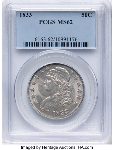 1833 50c O-101 MS thumbnail 3