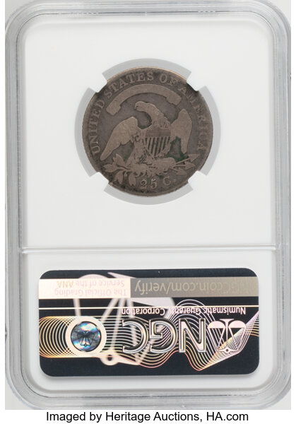 1820 25c Large 0, B-1 MS thumbnail 8