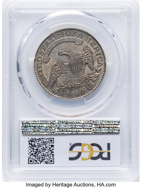 1828 50c Square Base 2, Large 8s, O-109 MS thumbnail 9