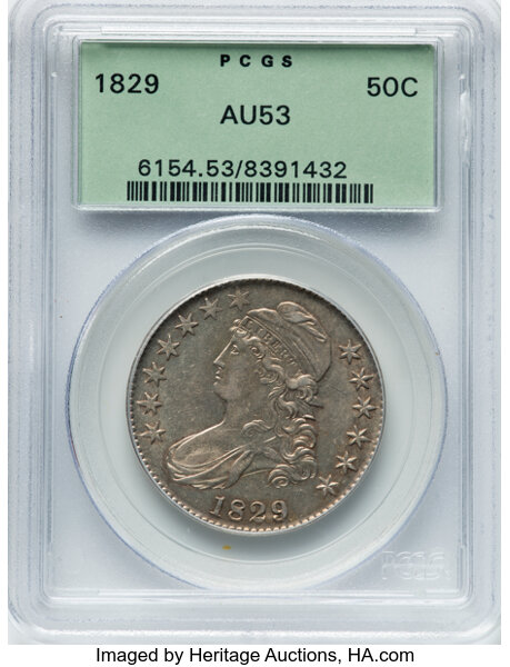 1829 50c Small Letters, O-111 MS thumbnail 2
