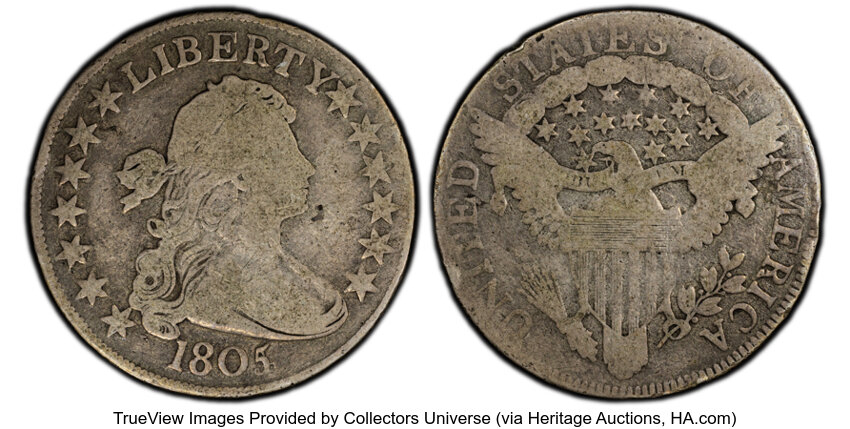1805/4 50c O-102 MS thumbnail 2