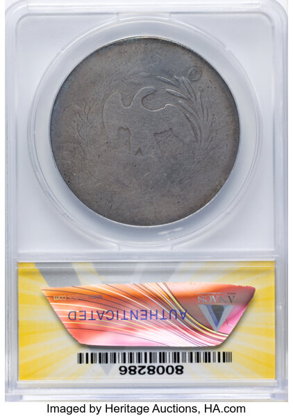 1796 $1  Small Date, Large Letters, B-4, BB-61 MS thumbnail 10