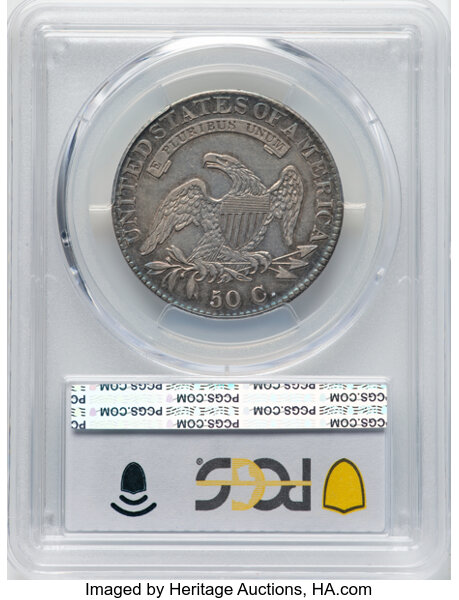 1822/1 50c Overdate, O-101 MS thumbnail 12