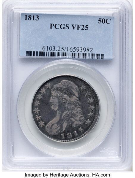 1813 50c O-105 MS thumbnail 2