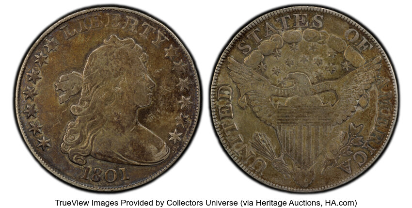 1801 $1  B-4, BB-214 MS thumbnail 2
