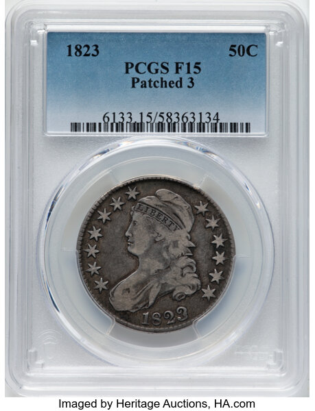 1823 50c Patched 3, O-101a MS thumbnail 3