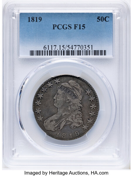 1819 50c O-115 MS thumbnail 2
