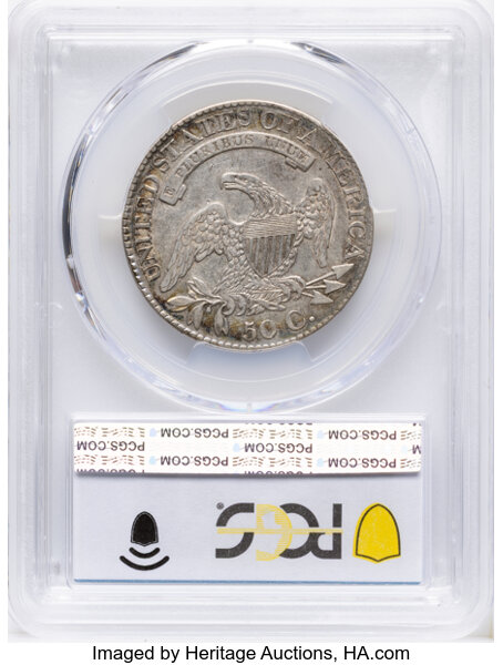 1827/6 50c Overdate, O-102 MS thumbnail 9