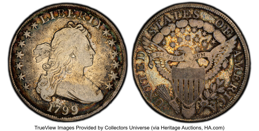 1799 $1  7x6 Stars, B-10, BB-163 MS thumbnail 2