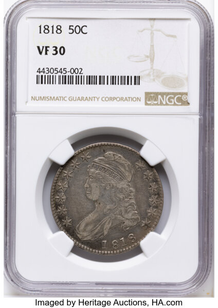 1818 50c O-109 MS thumbnail 2