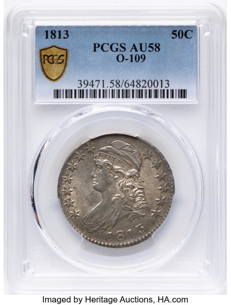 1813 50c O-109 MS thumbnail 7