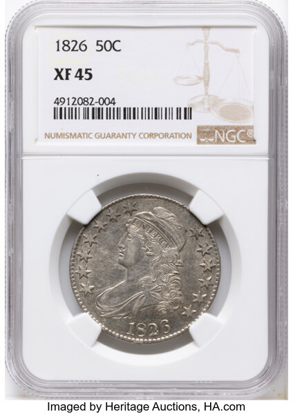 1826 50c O-110 MS thumbnail 2