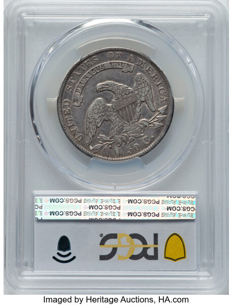 1834 50c Small Date, Small Letters, O-111 MS thumbnail 11