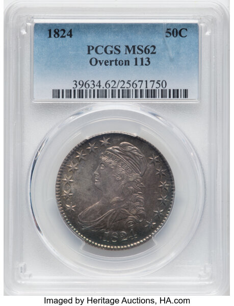 1824 50c O-113 MS thumbnail 2