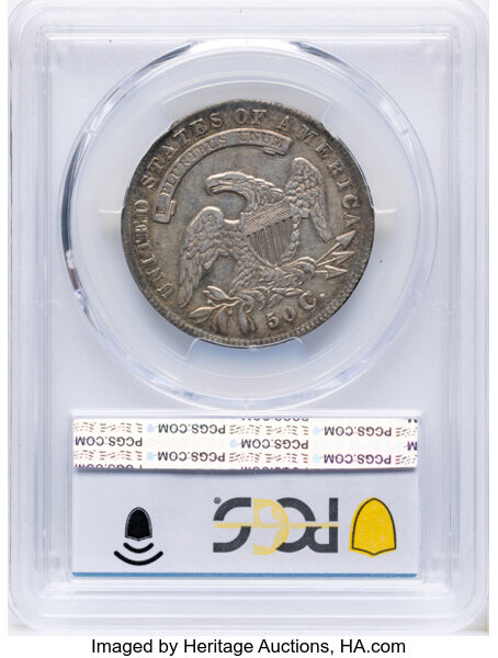 1834 50c Large Date, Small Letters, O-107 MS thumbnail 17