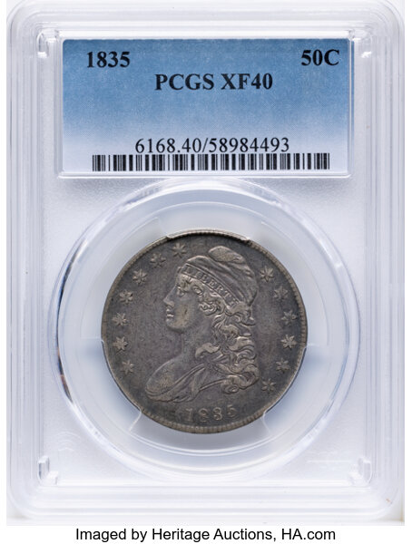 1835 50c O-110 MS thumbnail 2
