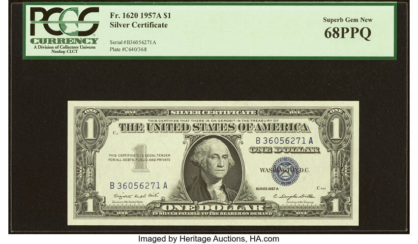 1957A $1  (Fr. 1620) thumbnail 13