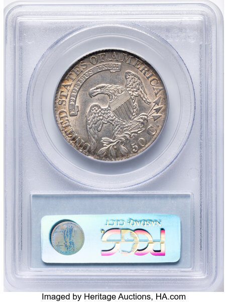 1827 50c Square Base 2, O-117a MS thumbnail 5