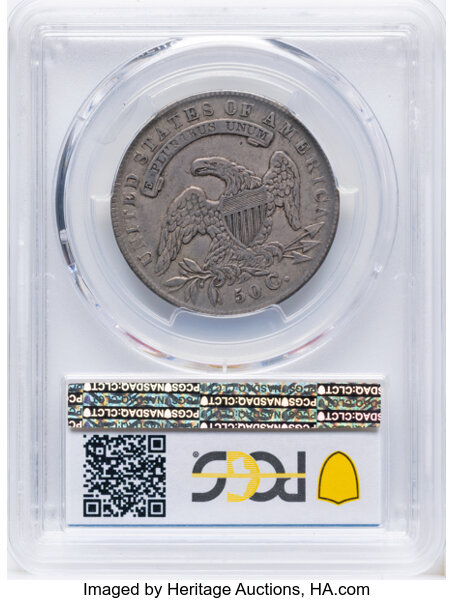 1834 50c Large Date, Small Letters, O-107 MS thumbnail 16