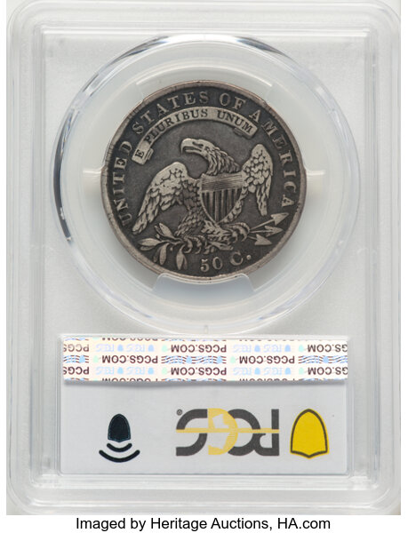 1834 50c Large Date, Small Letters, O-104 MS thumbnail 8