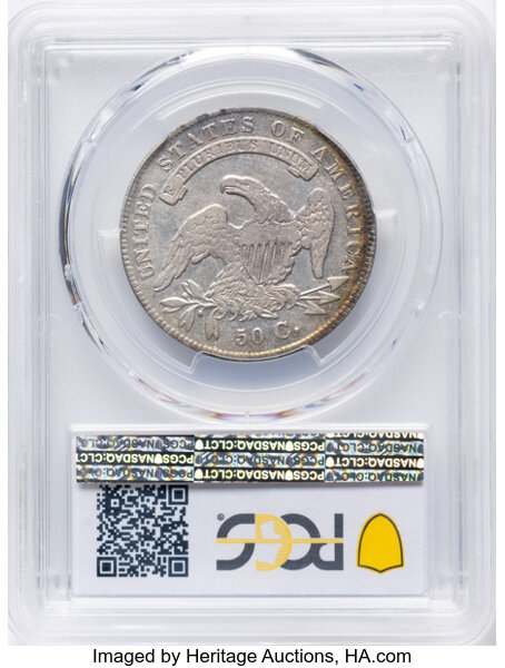 1836 50c Lettered Edge, O-101 MS thumbnail 4