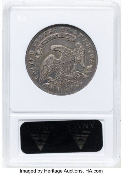 1834 50c Large Date, Small Letters, O-107 MS thumbnail 15