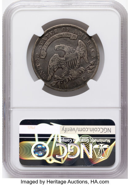 1834 50c Large Date, Small Letters, O-108 MS thumbnail 10