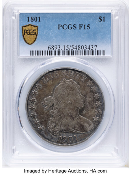 1801 $1  B-4, BB-214 MS thumbnail 5