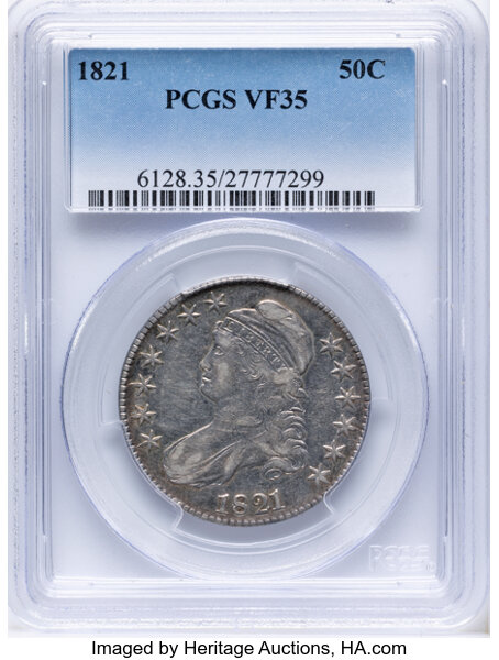 1821 50c O-105a MS thumbnail 2