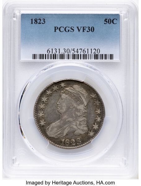 1823 50c O-111 MS thumbnail 2