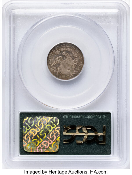 1827 10c Pointed Top 1, JR-3 MS thumbnail 5