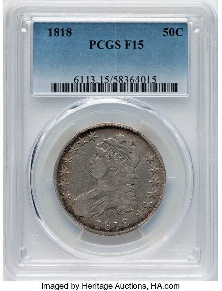 1818 50c O-111 MS thumbnail 2