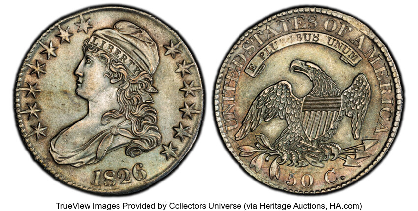 1826 50c O-107 MS thumbnail 2
