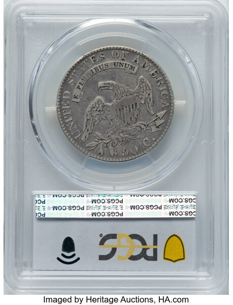 1820 50c Square Base 2, No Knob, O-108 MS thumbnail 16