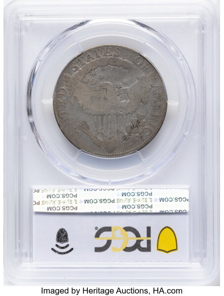 1806 50c Knob 6, Small Stars, O-105a MS thumbnail 13