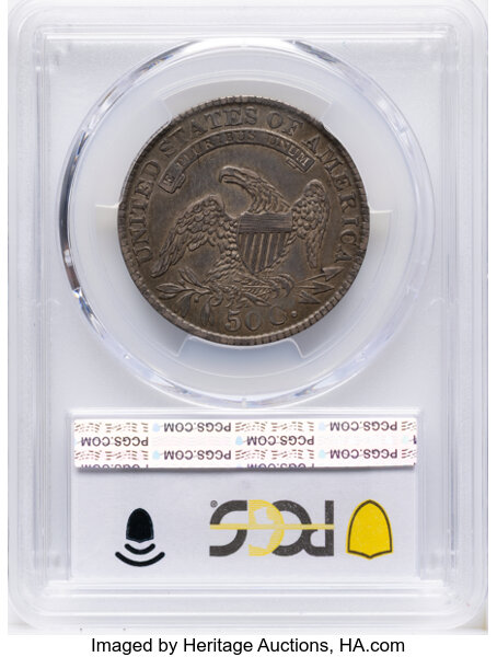 1829/7 50c Overdate, O-101 MS thumbnail 5