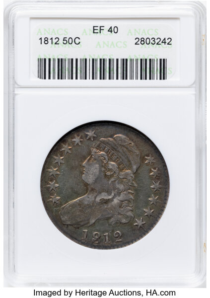 1812 50c O-106 MS thumbnail 2