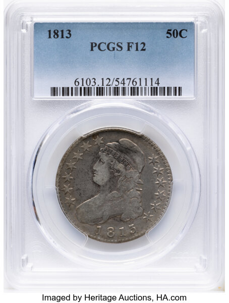 1813 50c O-103 MS thumbnail 2