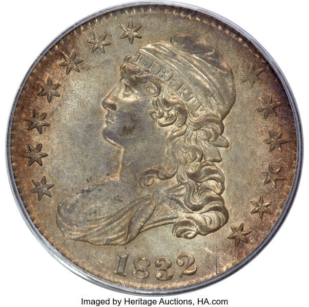 1832 50c Small Letters, O-116 MS thumbnail 2