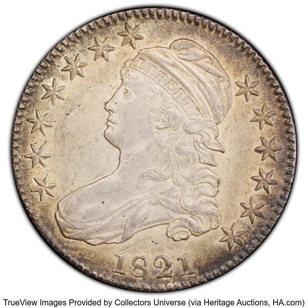 1821 50c O-104a MS thumbnail 2