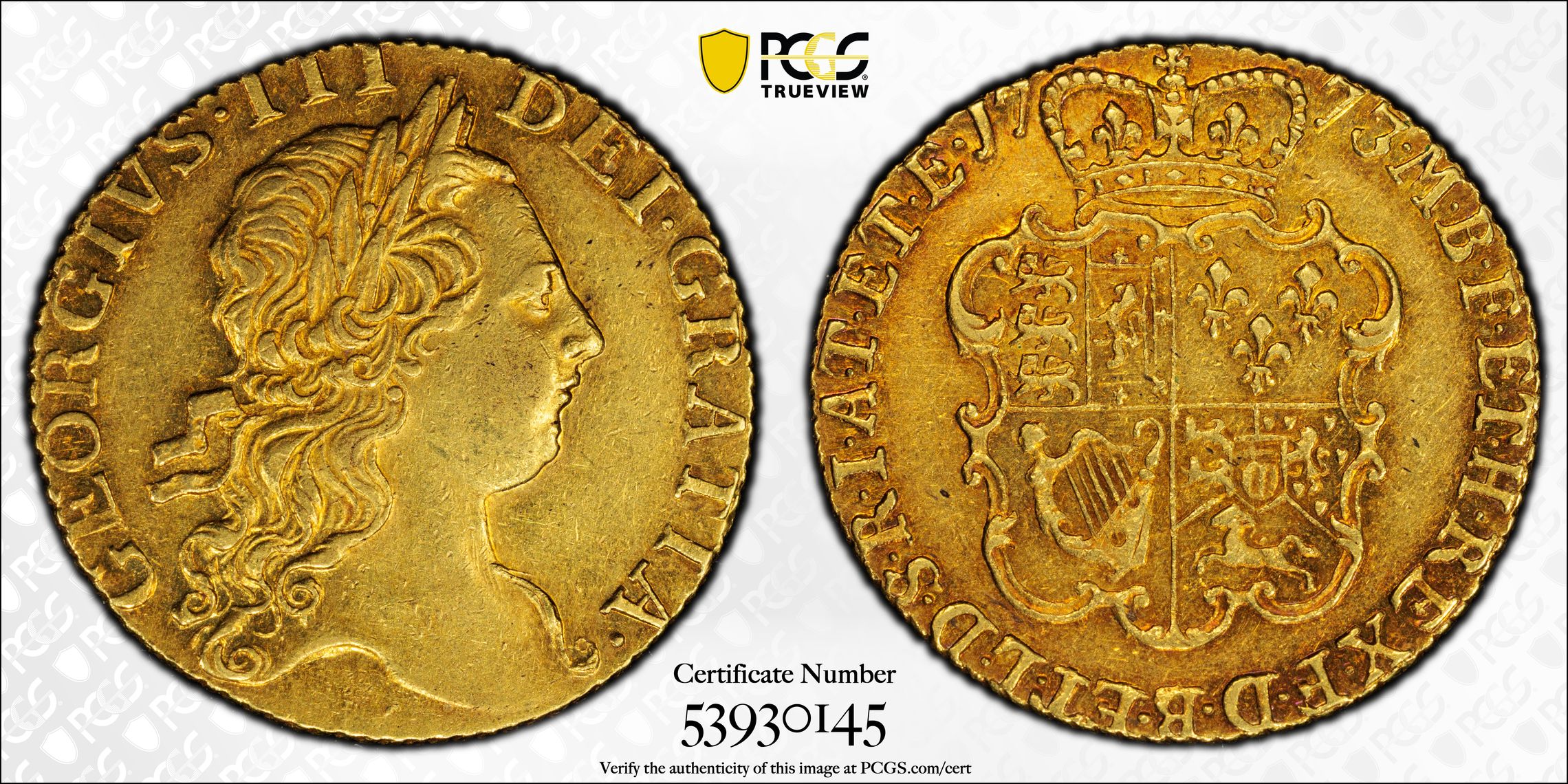 1773 Guinea MS thumbnail 6