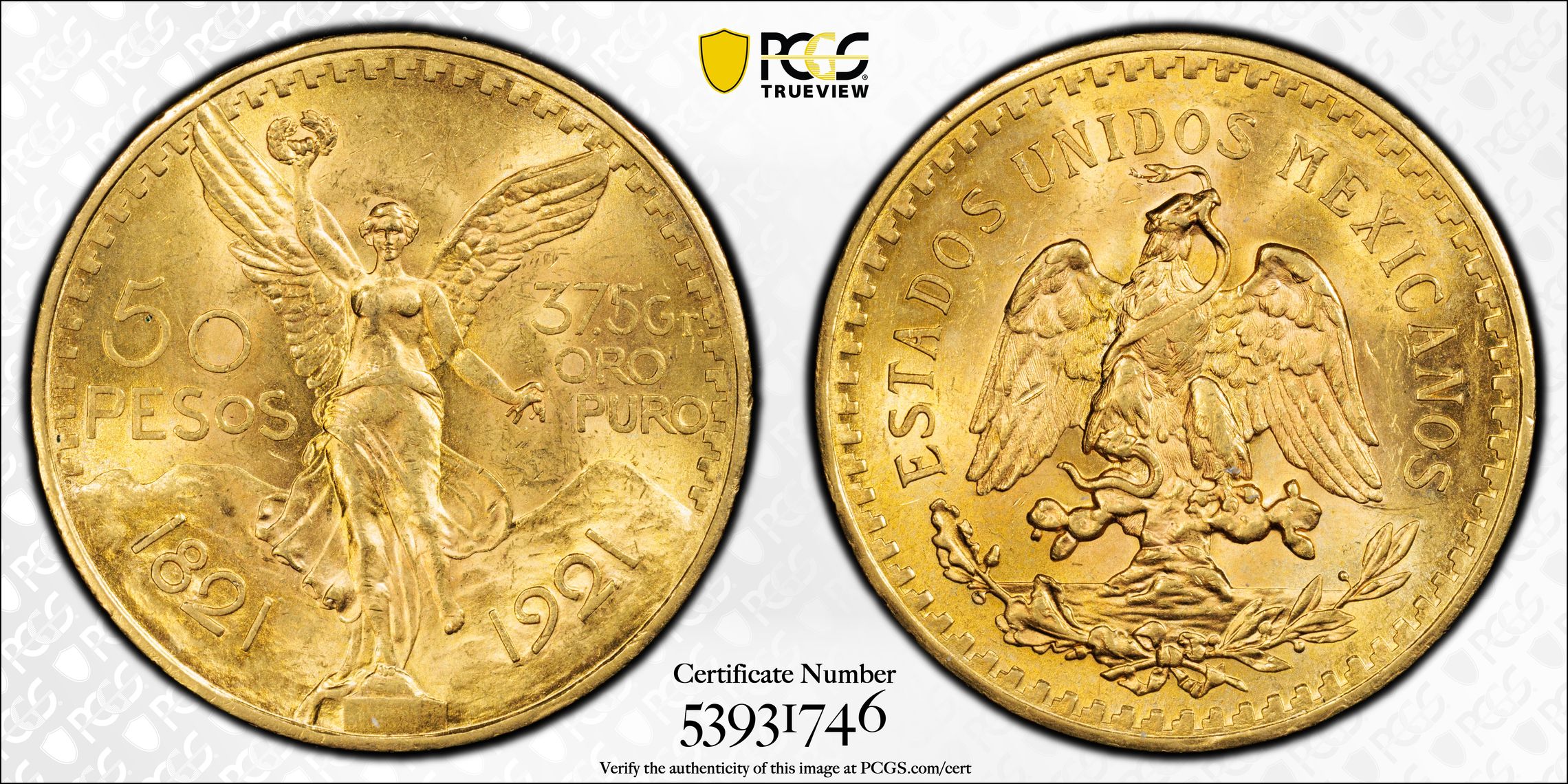1921 G50P Gold MS (KM-481) thumbnail 9