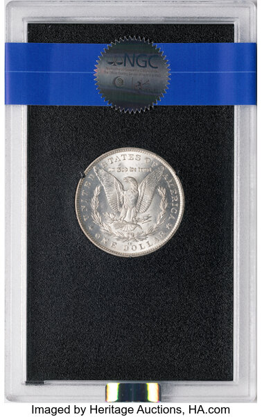 1882-CC $1  GSA Hoard, Hard package MS63 thumbnail 4