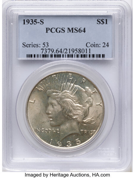 1935-S $1  MS thumbnail 4