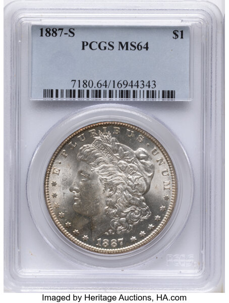 1887-S $1  MS thumbnail 14