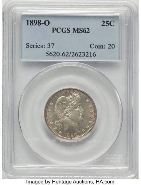 1898-O 25c MS thumbnail 4