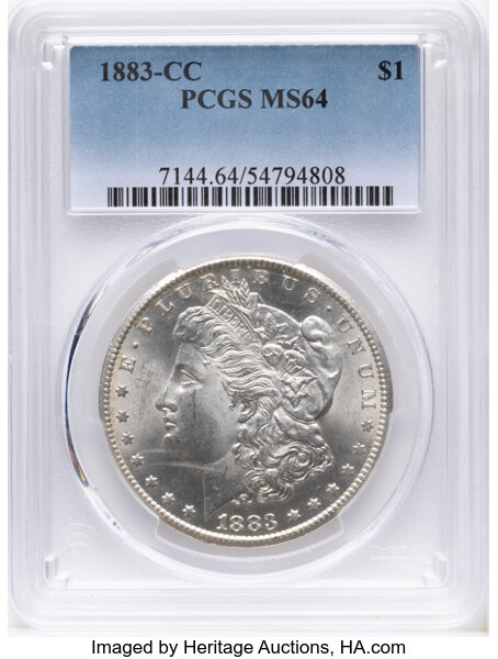 1883-CC $1  Doubled Date, Dash Under 8, VAM-4 F15 thumbnail 22