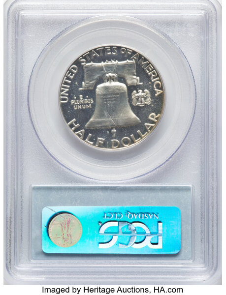 1956 50c Type 2 PR CAM PR68 CAM thumbnail 2