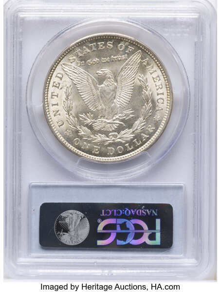 1921 $1  Morgan MS63 thumbnail 4