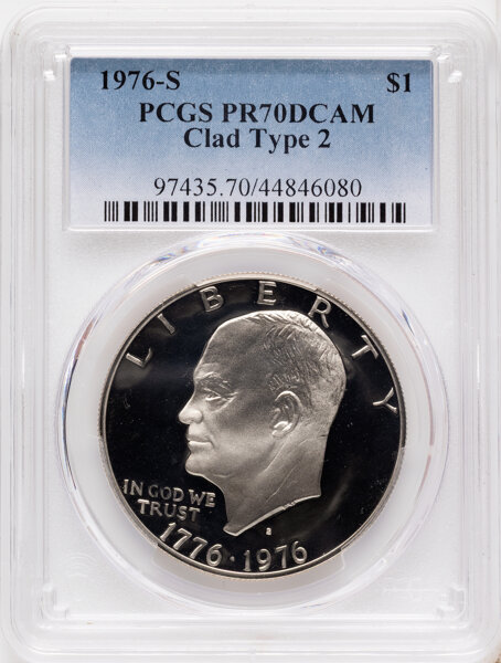 Eisenhower (Ike) Dollar Set $1  1971-1978-S, 11 Coins PR DCAM thumbnail 14